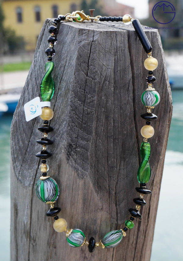 Glass Bead Necklace