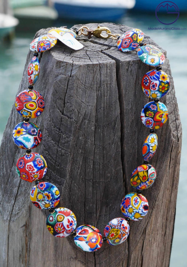 Vintage Murano Millefiori selling Necklace