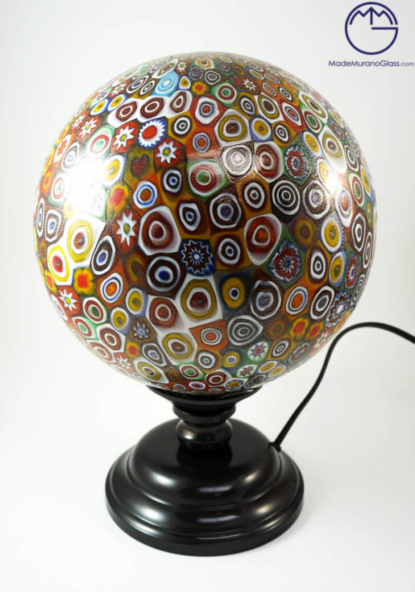 Venetian Blown Glass Globe popular Sculpture NEW