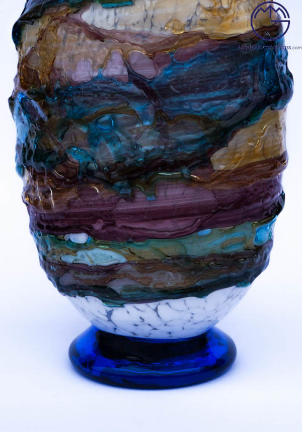 Airone - Multicolored Murano Glass Vase 