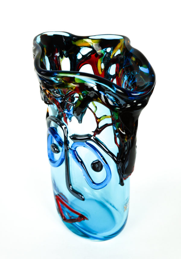 Pablito Murano glass vase