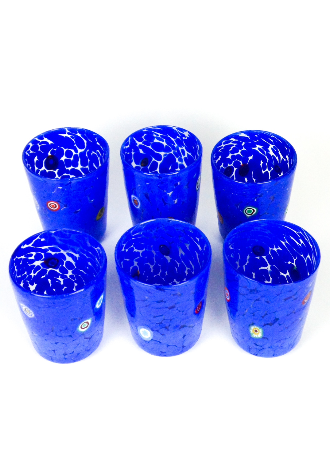 Light Blue Drinking Water Glass - (Set of 6) – SofaPotato