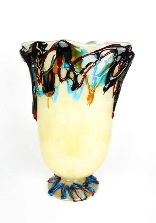 Pablito Murano glass vase