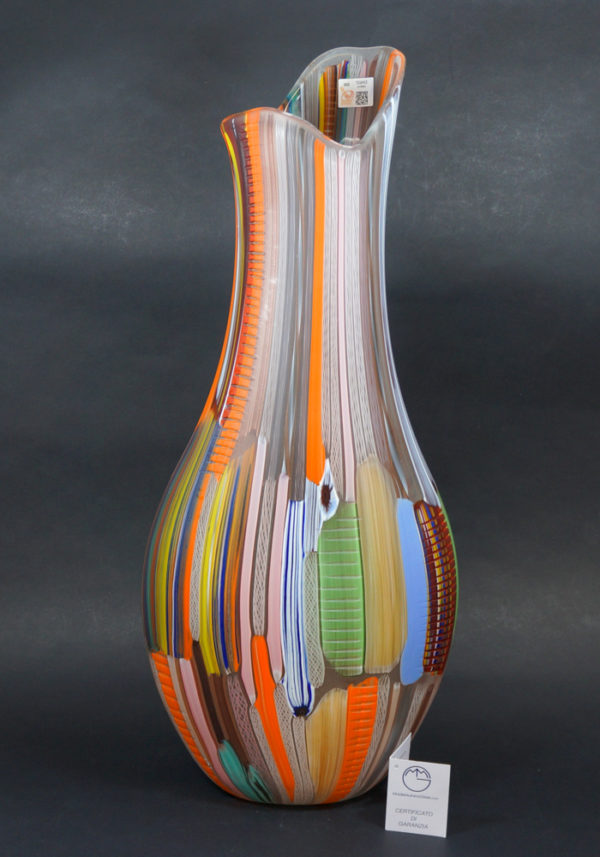 Art glass store vase