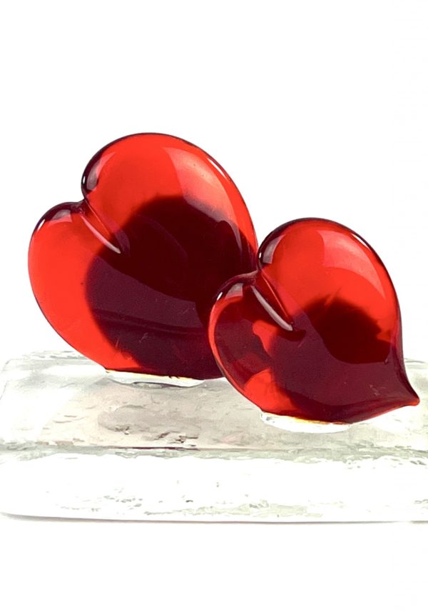 Heart of Glass, Glass Sculpture, Heart Gifts