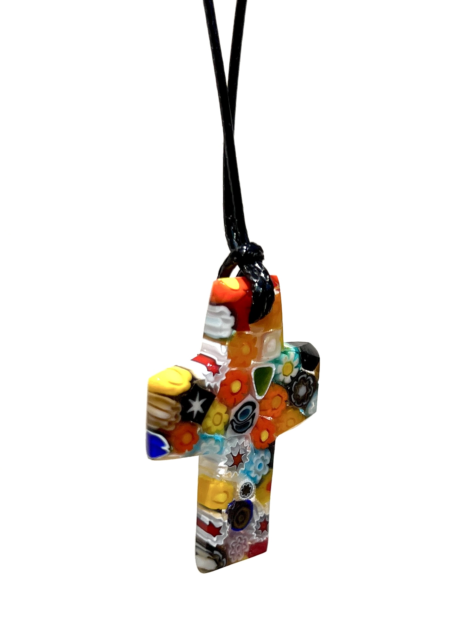 GlassOfVenice Murano Glass Wall outlet Crucifix